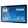 Iiyama ProLite TF5539UHSC-B1AG 55 colių 4K UHD PCAP 50 lietimų IPS LED monitorius juodas