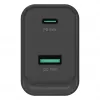 Conceptronic ALTHEA20B45 45W GaN USB-C PD & USB-A QC 3.0 Dual-Port Wall Charger Black