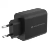 Conceptronic ALTHEA20B45 45W GaN USB-C PD & USB-A QC 3.0 Dual-Port Wall Charger Black