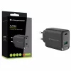 Conceptronic ALTHEA20B45 45W GaN USB-C PD & USB-A QC 3.0 Dual-Port Wall Charger Black