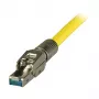 EFB Elektronik 88035.2 RJ45 Cat.8 Class I lauke montuojamas kištukas AWG22-27, cinko liejiniu ekranuotas