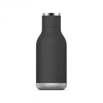 Asobu Urban SBV24 Izoliuotas Nerūdijančio Plieno Butelis 473ml Juodas