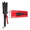 Revlon RVIR3056UKE Hot Air Brush - Juoda/Raudona - 2,5 m laidas - Plaukų formavimo rinkinys