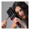 Revlon RVIR3056UKE Hot Air Brush - Juoda/Raudona - 2,5 m laidas - Plaukų formavimo rinkinys