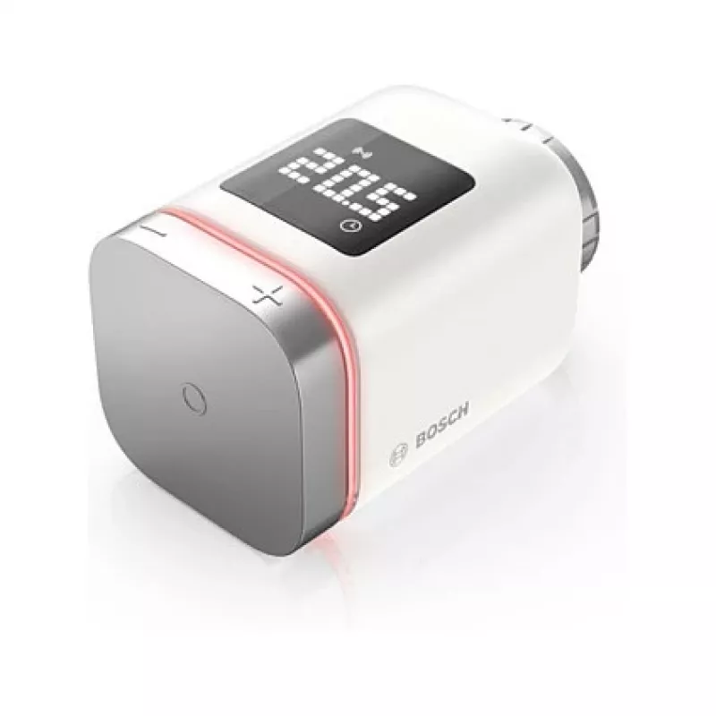 Bosch Smart Home Smart Radiator Thermostat II, 1 pakuotė, balta, 8750002330