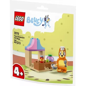LEGO Bluey 30713 Fancy Restaurant su Bingo mini-konstrukcijomis polietileniniame maišelyje