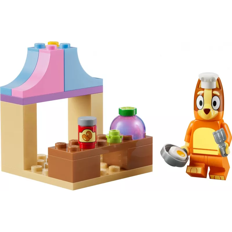 LEGO Bluey 30713 Fancy Restaurant su Bingo mini-konstrukcijomis polietileniniame maišelyje