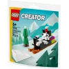 LEGO Creator 30718 Cataclaws Snow Adventure Polybag 60 dalių 3-in-1 konstravimo rinkinys