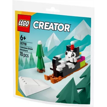 LEGO Creator 30718 Cataclaws Snow Adventure Polybag 60 dalių 3-in-1 konstravimo rinkinys
