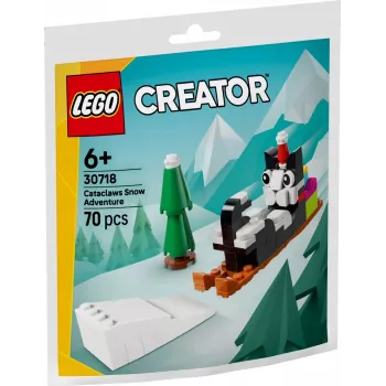LEGO Creator 30718 Cataclaws Snow Adventure Polybag 60 dalių 3-in-1 konstravimo rinkinys