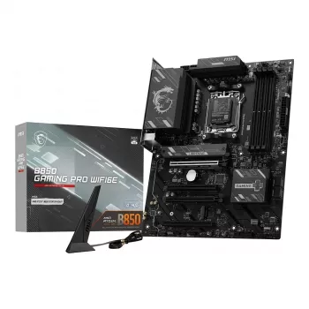 MSI B850 Gaming Pro WiFi6E motininė plokštė, AMD AM5, DDR5, Wi-Fi 6E, Bluetooth 5.2, 2.5G LAN, Micro-ATX