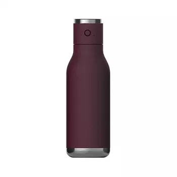 ASOBU Wireless Beat Izoliuotas Nerūdijančio Plieno Butelis su Bluetooth Garsiakalbiu 0,5 L Raudonas