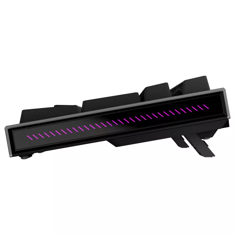 ASUS ROG Strix Morph 96 belaidė žaidimų klaviatūra, 96% išdėstymas, ROG NX Snow jungikliai, karštai keičiami, trijų režimų ryšys, juoda