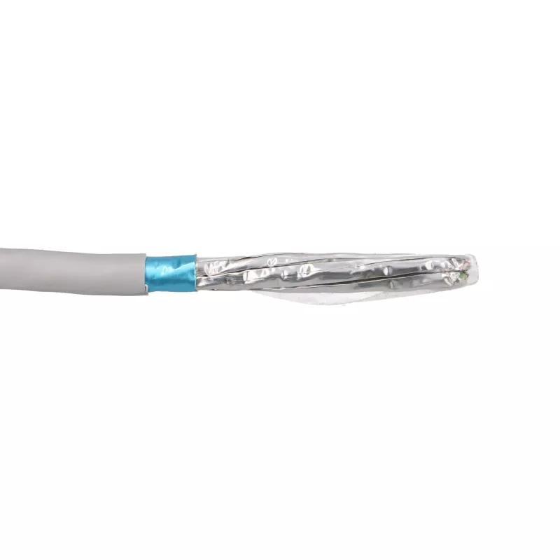 EXTRALINK CAT6A F/FTP vidinis vytos poros kabelis 25m
