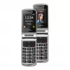 Bea-fon Silver Line SL605 Feature Phone Dual-SIM Black Silver