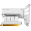 MONTECH Vertikalus GPU montavimo rinkinys PCIe 4.0 lanksčiu kabeliu Baltas 20cm