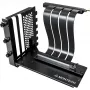 MONTECH Vertikalus GPU montavimo rinkinys PCIe 4.0 lanksčiu kabeliu juodas 20cm