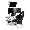 OPLITE Monitor Mount S8 On Top Single White Retail