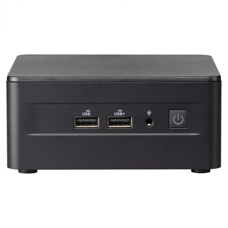 ASUS NUC 13 Pro Tall Kit RNUC13L3HV500000I - Barebone - Mini-PC - Intel Core i5-1350P - Be RAM - Be atminties - Intel Iris Xe Graphics - Wi-Fi 6E - Bluetooth 5.3 - 2.5GbE - vPro - Juoda