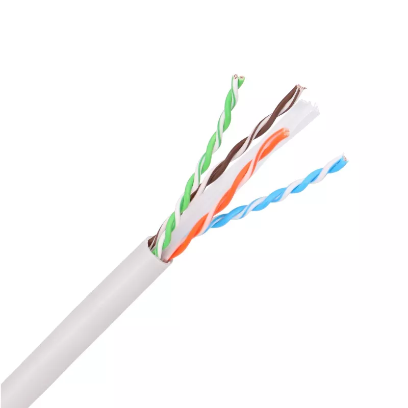 EXTRALINK CAT6A UTP (U/UTP) Indoor Twisted Pair Cable 50m Grey
