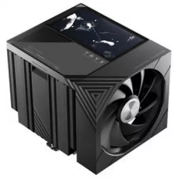 TRYX TURRIS T620 CPU Air Cooler, Dual-Tower, su 5 colių ekranu - 140mm, juodos spalvos