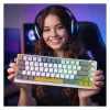 INCA Gaming Keyboard RGB Red Switch USB Mechanical 2.00m White (IKG-457)