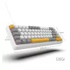 INCA Gaming Keyboard RGB Red Switch USB Mechanical 2.00m White (IKG-457)