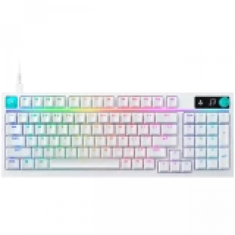 Logitech G316 X 98 Wired Gaming Keyboard - White - US International - Tactile