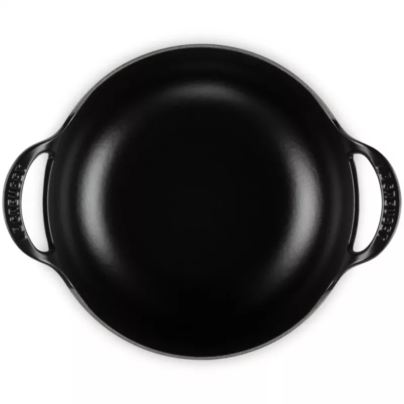 Le Creuset ketaus balti indas troškintuvas 24 cm vyšninė raudona