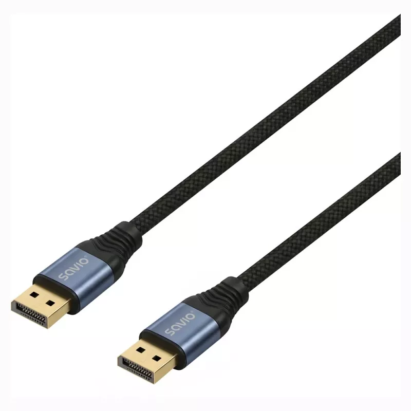 SAVIO CL-211 DisplayPort 2.1 laidas 3m juodas