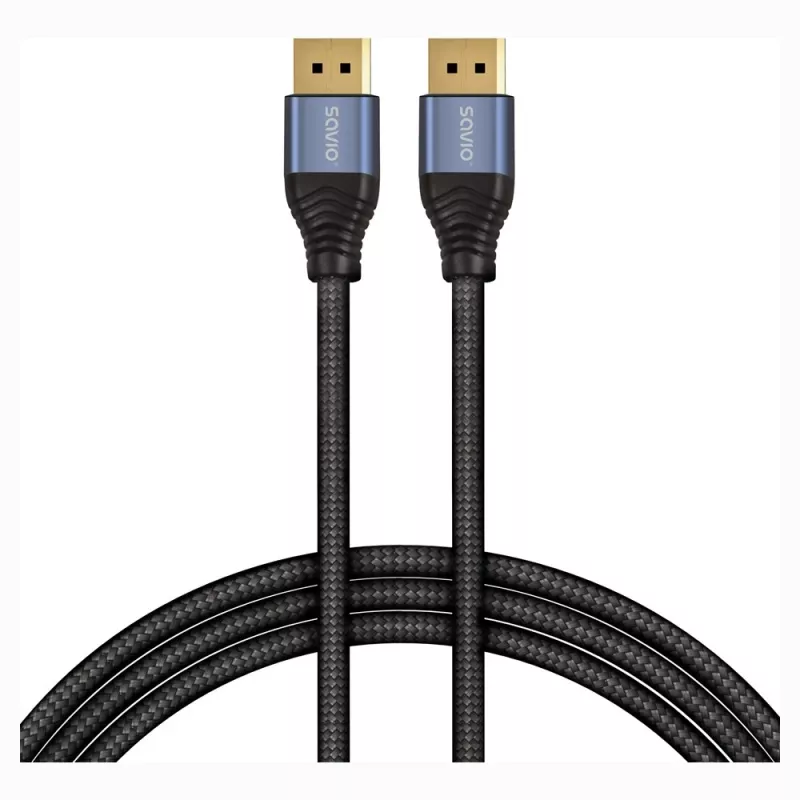 SAVIO CL-211 DisplayPort 2.1 laidas 3m juodas
