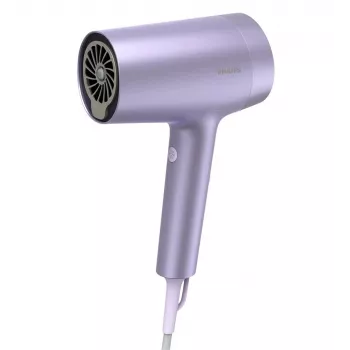 Philips Hair Dryer BHD723/10 Series 7000 1800W Digital Motor SenseIQ Technology Matte White with Rose Gold