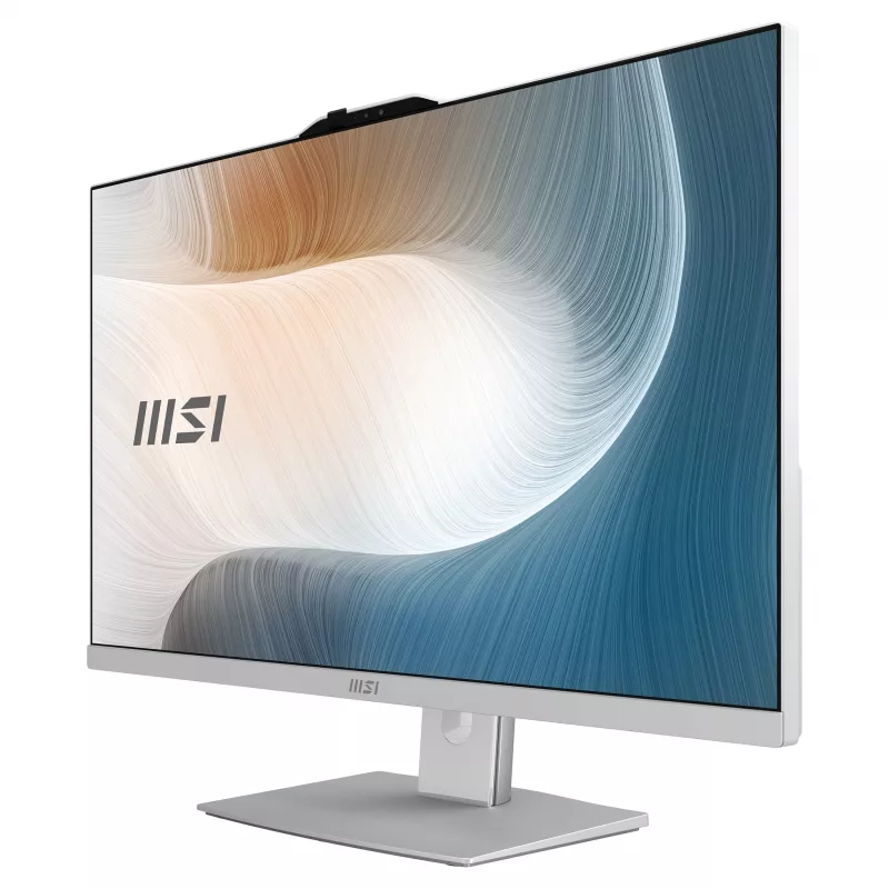MSI Modern AM272P 1M-1236AT 27 colių viskas viename kompiuteris, Intel Core 7 150U, 16 GB RAM, 512 GB SSD, Windows 11 Home, balta