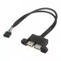 ASRock DeskMini 2x USB 2.0 vidinis adapterio kabelis (5RB000010020)