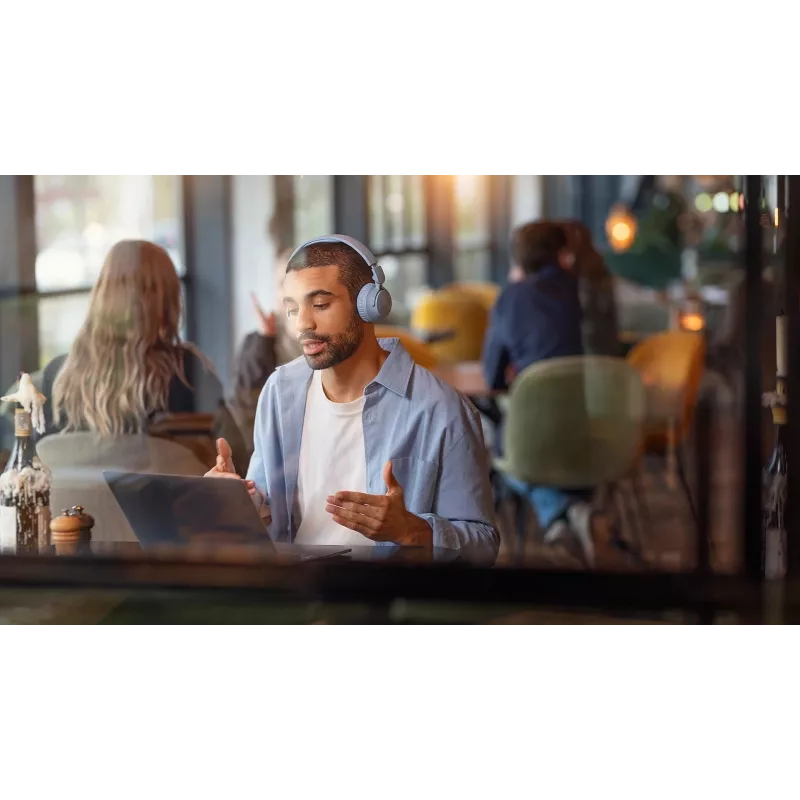 Philips TAH4000LB/00 belaidės ausinės ant ausų su Bluetooth 5.0, 32 mm tvarkyklėmis, 20 h veikimo laiku, USB-C, mėlyna