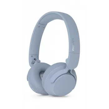 Philips TAH4000LB/00 belaidės ausinės ant ausų su Bluetooth 5.0, 32 mm tvarkyklėmis, 20 h veikimo laiku, USB-C, mėlyna