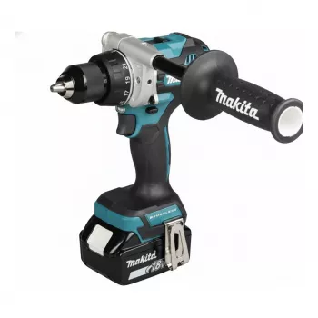 Makita DDF492RG3J 18V šepečinis akumuliatorinis gręžtuvas-suktuvas su 3x 6.0Ah baterijomis, įkrovikliu ir Makpac dėklu
