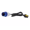 APC maitinimo laidas - IEC 60309 16A (M) į IEC 60320 C19 - 16 A - 3,0 m - Užrakinamas - Juodas - skirta P/N: SMT2200I-AR, SMT2200R2I-AR, SMT3000I-AR, SMT3000R2I-AR, SRT1500XLI, SRT2200XLI-KR (AP8758)