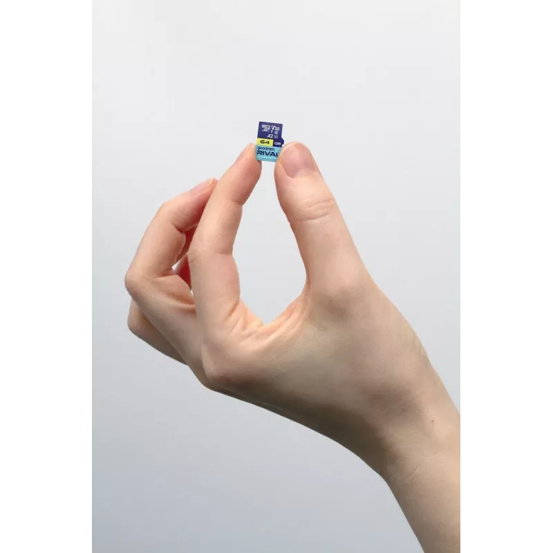 GOODRAM microSDXC 64GB V30 UHS-I U3 RIVAL + Adapter