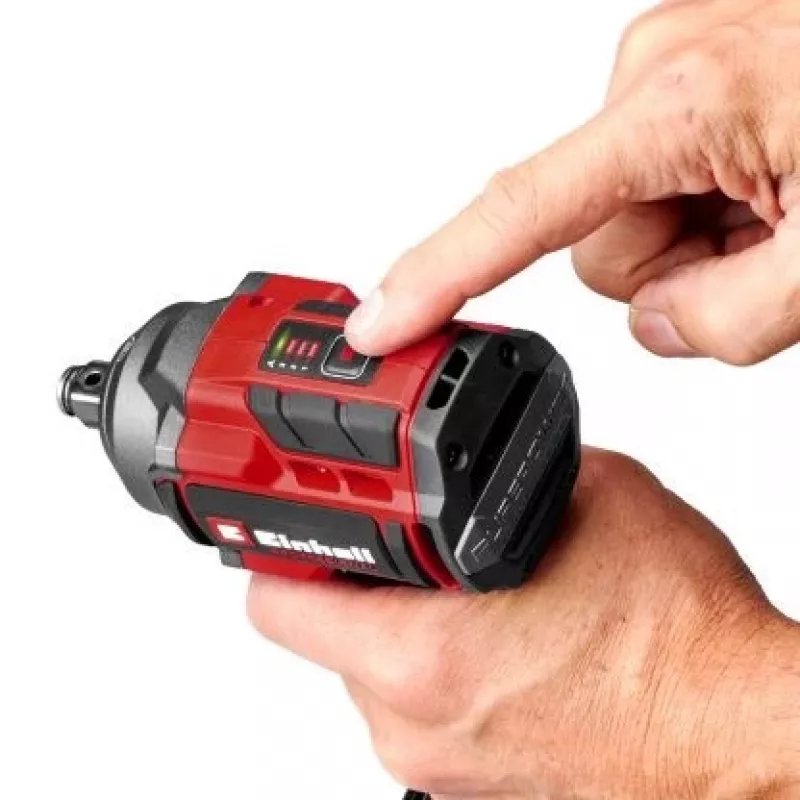 Einhell Professional TP-CW 18/350-C Li BL beltinis veržliaraktis 18V 350Nm, tik įrankis, raudonas/juodas