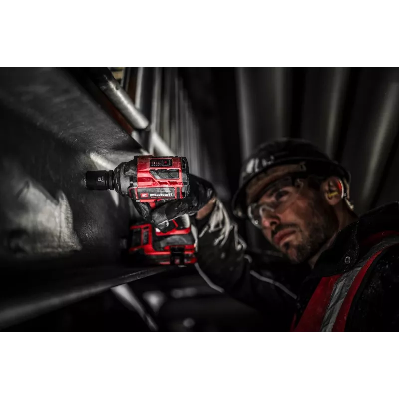 Einhell Professional TP-CW 18/350-C Li BL beltinis veržliaraktis 18V 350Nm, tik įrankis, raudonas/juodas