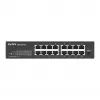 ZyXEL GS1100-16E 16 prievadų Gigabit nevaldomas metalinis jungiklis