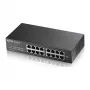 ZyXEL GS1100-16E 16 prievadų Gigabit nevaldomas metalinis jungiklis