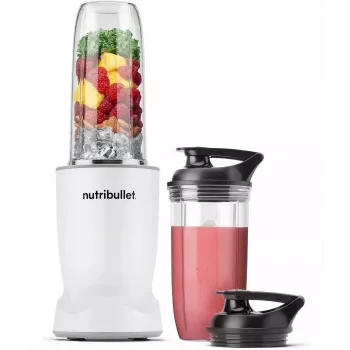 Nutribullet NBT1006MW Turbo asmeninis blenderis 1000W matinė balta