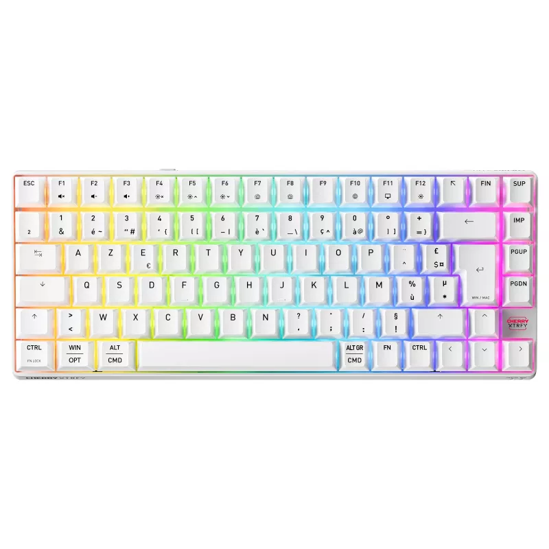CHERRY K33 COMPACT FS WIRELESS KEYBOARD WHITE FRANCE