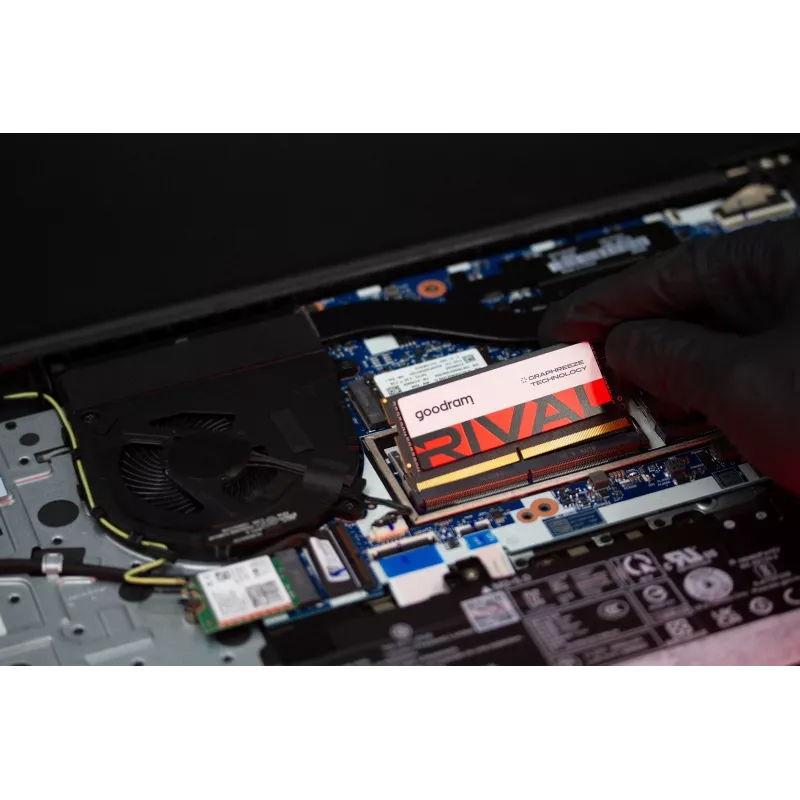 GOODRAM RIVAL SODIMM DDR5 16GB 5600MHz CL40 Single Rank Laptop Memory
