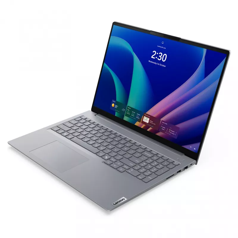 Lenovo ThinkBook 16 G9 IPL 21UR - Intel Core Ultra 7 355 - 32 GB RAM - 512 GB SSD - 16 inch WUXGA - Windows 11 Pro - Arctic Grey