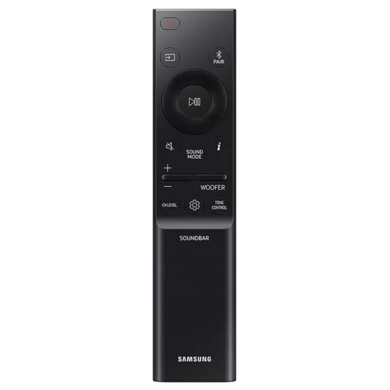 Samsung HW-Q800H/EN 5.1.2 kanalų garso juosta su belaidžiu žemų dažnių garsiakalbiu, Dolby Atmos, Bluetooth, Wi-Fi, juoda