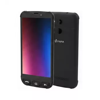 OLYMPIA NEO Mini+ išmanusis telefonas 4.0 inch IPS ekranas Android 10 Go 8GB juoda