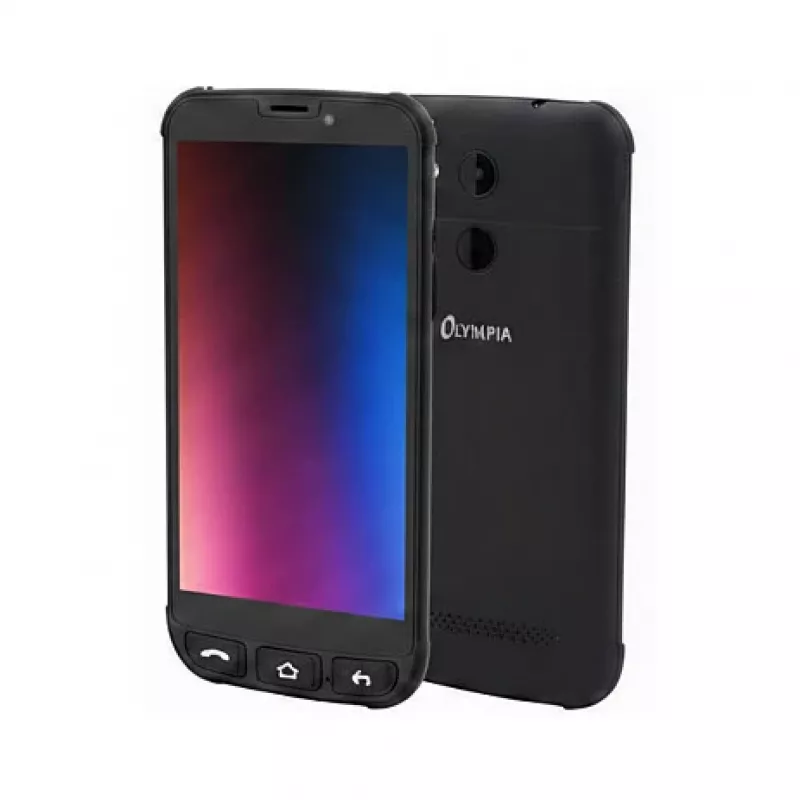 OLYMPIA NEO Mini+ išmanusis telefonas 4.0 inch IPS ekranas Android 10 Go 8GB juoda